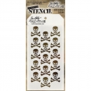 Tim Holtz Layering Stencil - Crossbones