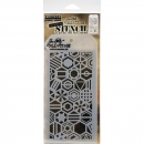 Tim Holtz Layering Stencil - Patchwork Hex