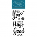 Technique Tuesday Clearstamps - How Are You