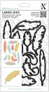 Xcut Large Die Set - Feathers (Federn)