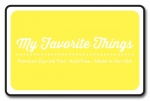 MFT Premium Dye Ink Pad - Sunshine