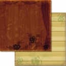 Ursus-Glitter Papier 12"x12" Nostalgie-Motiv 46