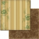 Ursus-Glitter Papier 12"x12" Nostalgie-Motiv 47